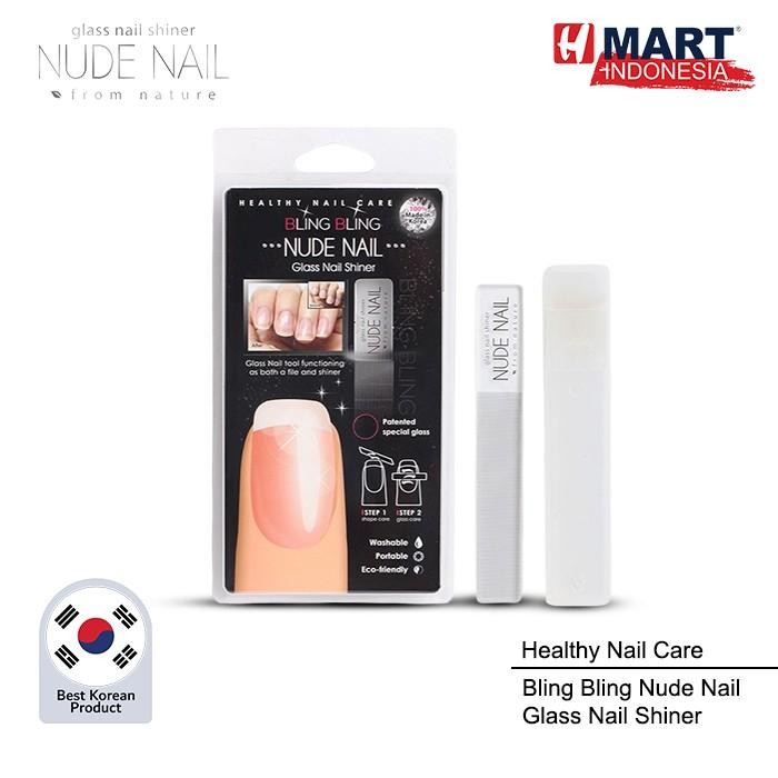 Healthy Nail Care - Bling Bling Nude Nail - Glass Nail Shiner