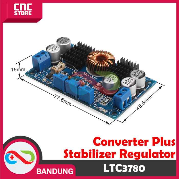 Ltc3780 Auto Dc Buck-Boost Converter + Stabilized Regulator 10A 130W