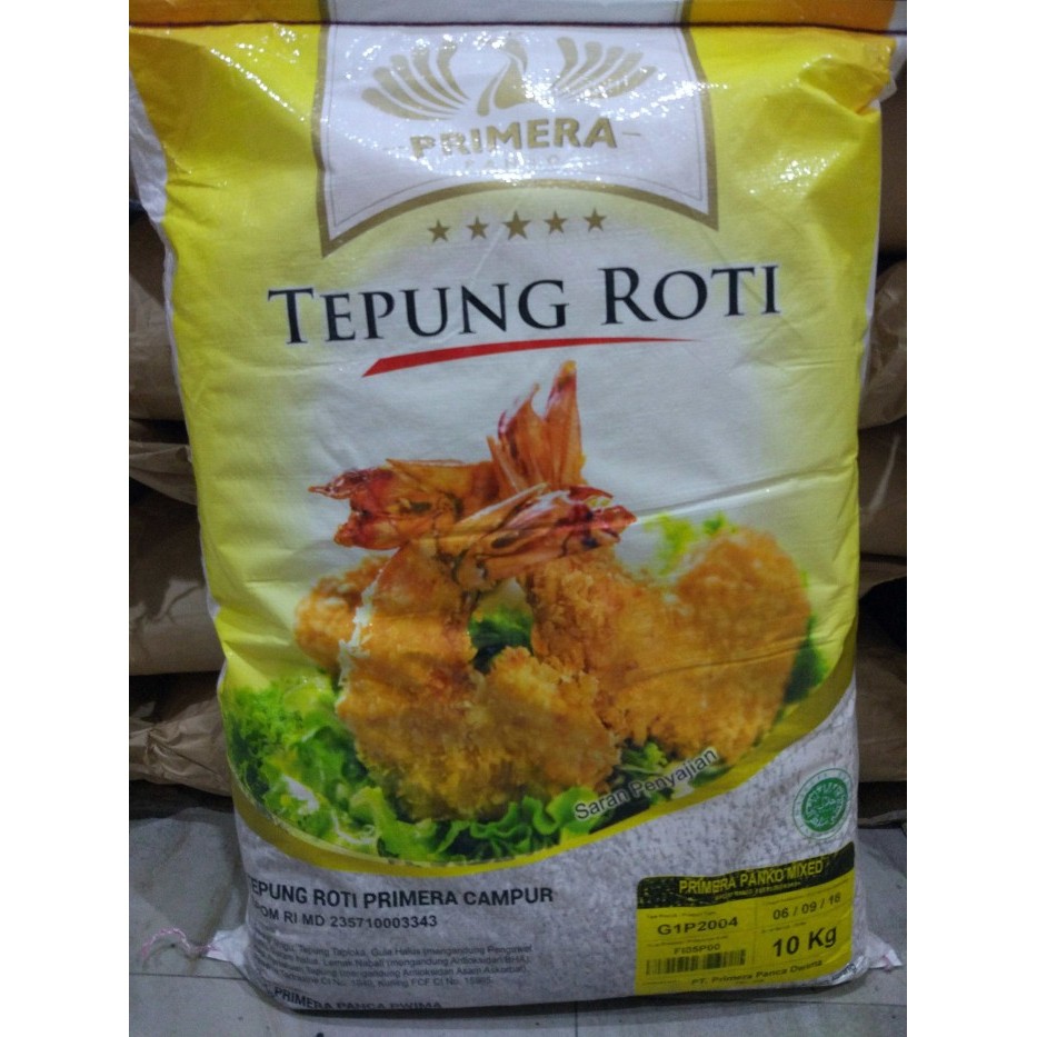 

Bread Crumb / Tepung Roti / Panir Primera Panko Mix 10 Kg Promo