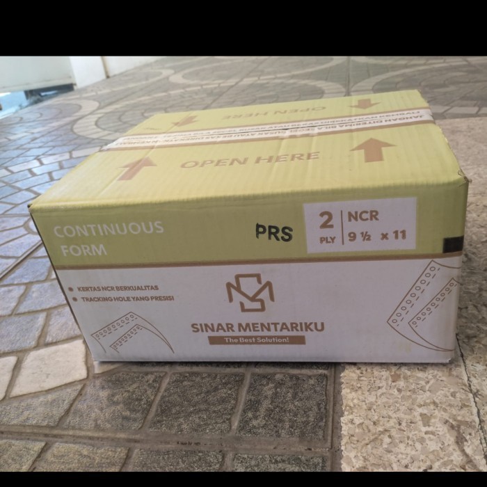 

Kertas Continuous Form Sinar Mentariku 2 Ply : 2 Prs Warna 9 1/2" X 11" Terbaru