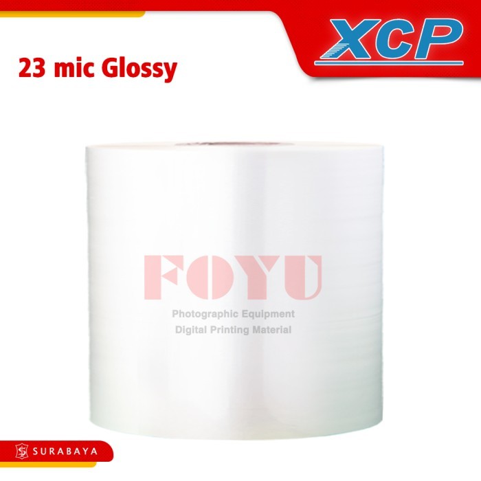 

Plastik Laminasi Panas Bopp Thermal Xcp Roll 23 Mic 33Cm X 2000M New