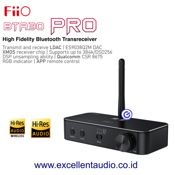 Promo Fiio Bta30 Pro High-Fidelity Bluetooth Transreceiver