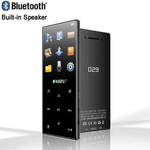 Termurah Mp4 / Mp3 Bluetooth Ruizu D29 Music Player Touch Screen Ruizu D 29
