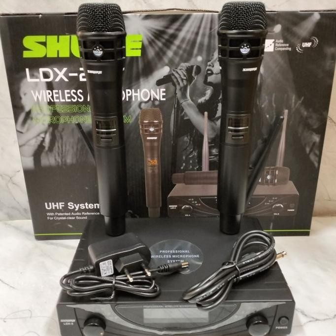 Mic Wireless Shure ULX9 PLUS / ULX 9 PLUS 2 Mic Handle Free Koper