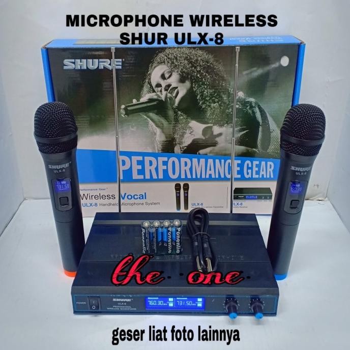 mic wireless shure ULX 8