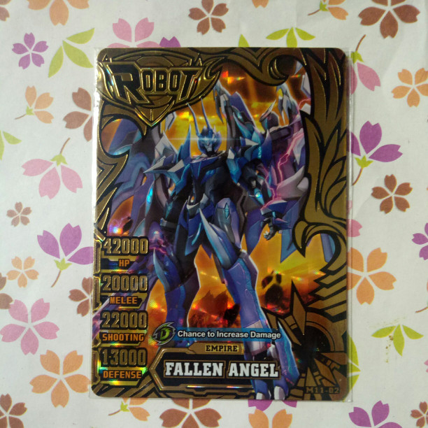 Hero Of Robots Set Legend Fallen Angel Ngv5 Promo