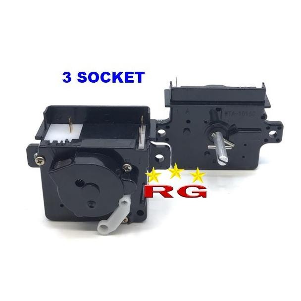 MC TIMER MESIN CUCI 3 SOCKET MODEL SHARP SWITCH TOMBOL MESIN CUCI