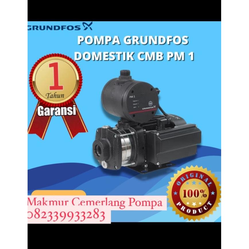 Pompa Grundfos Cmb 3-37 Pm1 Pompa Dorong Booster Cmb 3 37