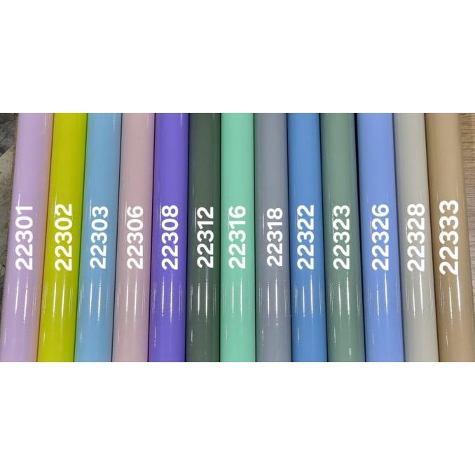 

TERBARU - Sticker Glossy Pastel Decofix 50cm (rol)