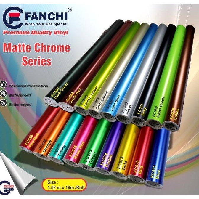 

NEW Sticker Fanchi Premium metalic matt 50cm ( ROL )