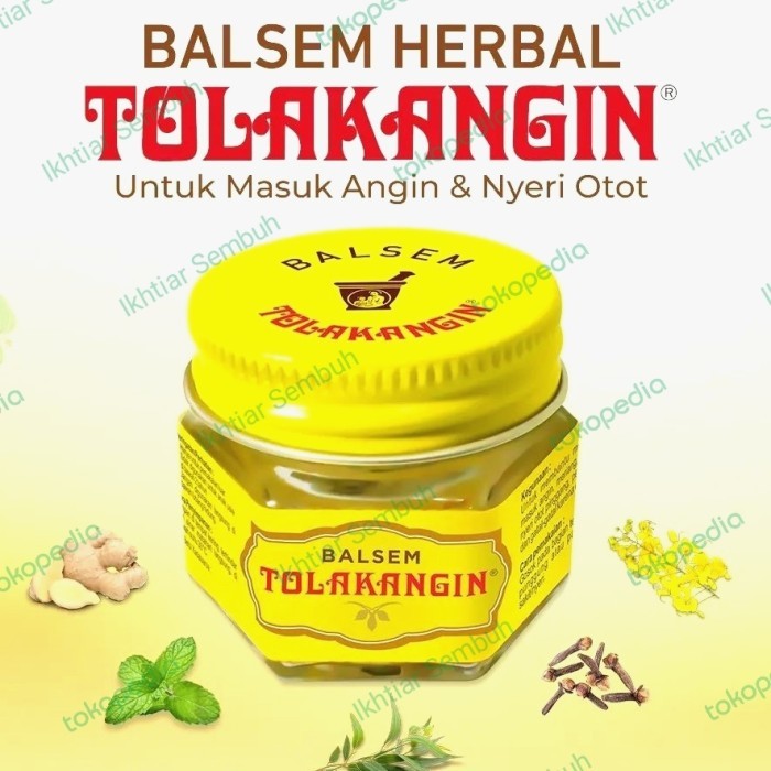 NEW BALSEM Tolak Angin Premium Pot Kaca 20 gr