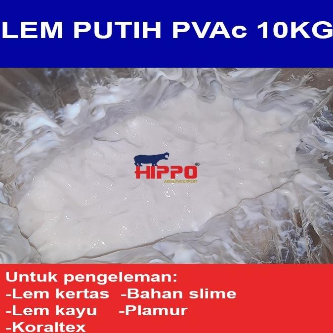 

TERMURAH - Lem putih PVAc 10kg - Lem PVAc 10kg - Lem kertas 10kg