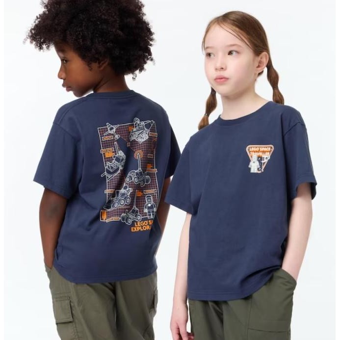 UNIQLO KIDS LEGO SPACE COLLECTION SHORT SLEEVE UT 2710T