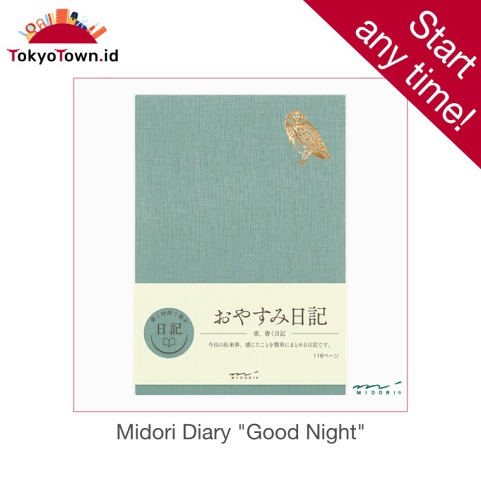

Midori Diary Good Night # Notebooks, Journals Promo
