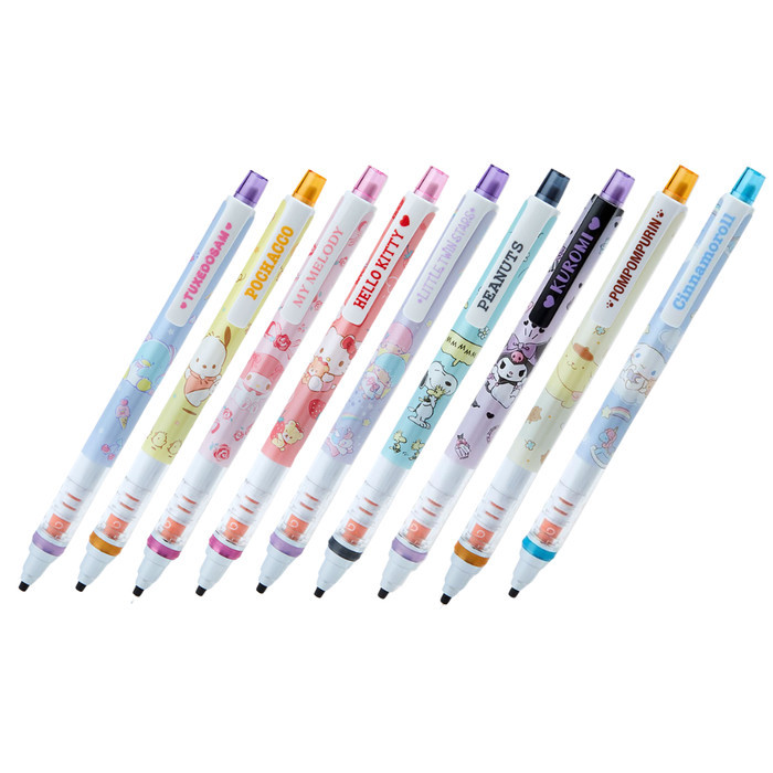 

Uni Kuru Toga Sanrio Snoopy Mechanical Pencil 0.5Mm Limited Edition Barangbaru