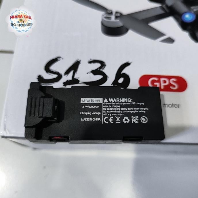 TERLARIS - BATERAI DRONE POLLTAR JG99 dan S132 ORIGINAL 7.4VOLT