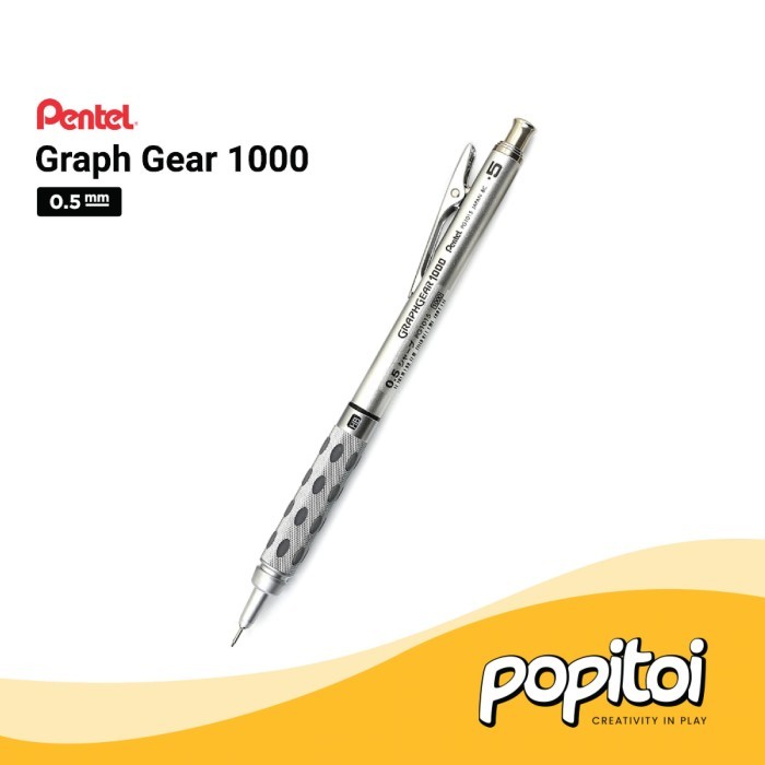 

Terlaris Pentel Graph Gear 1000 Mechanical Pencil 0.3 0.4 0.5 0.9 mm GraphGear SALE