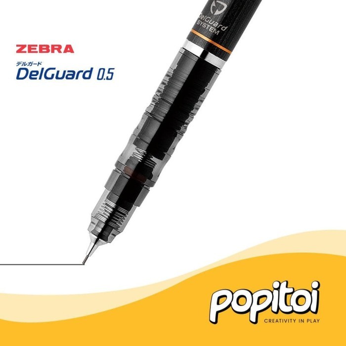 

Terlaris Zebra Delguard Mechanical Pencil 0.5mm SALE