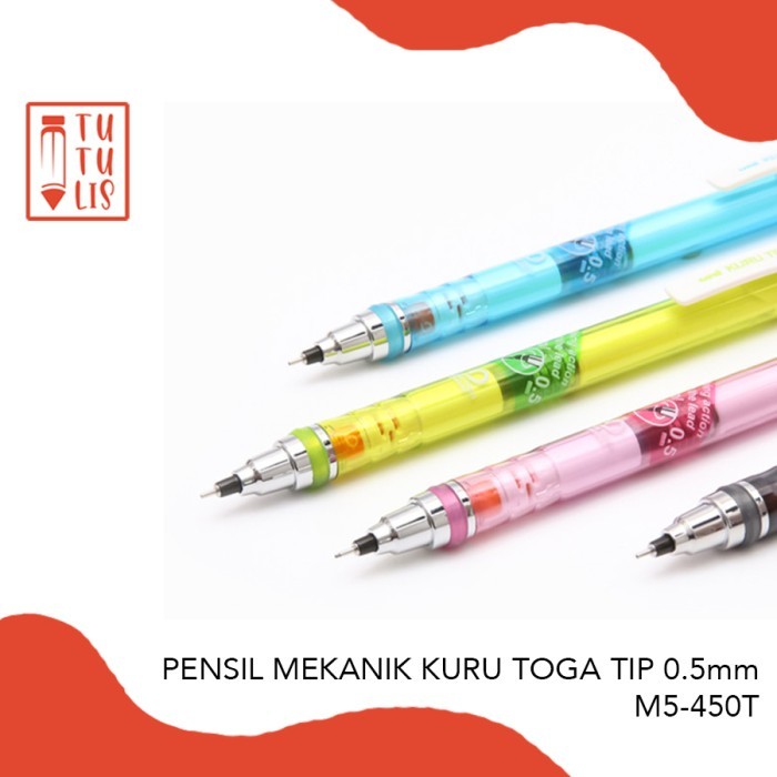 

Terlaris Pensil Mekanik Bisa Meraut Sendiri - UNI Kuru Toga M5-450T SALE