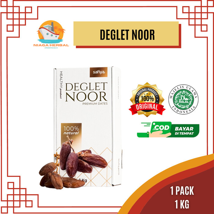 

DEGLET NOOR - Kurma Tunisia Deglet Noor ASLI - Kurma Isi 5 kg
