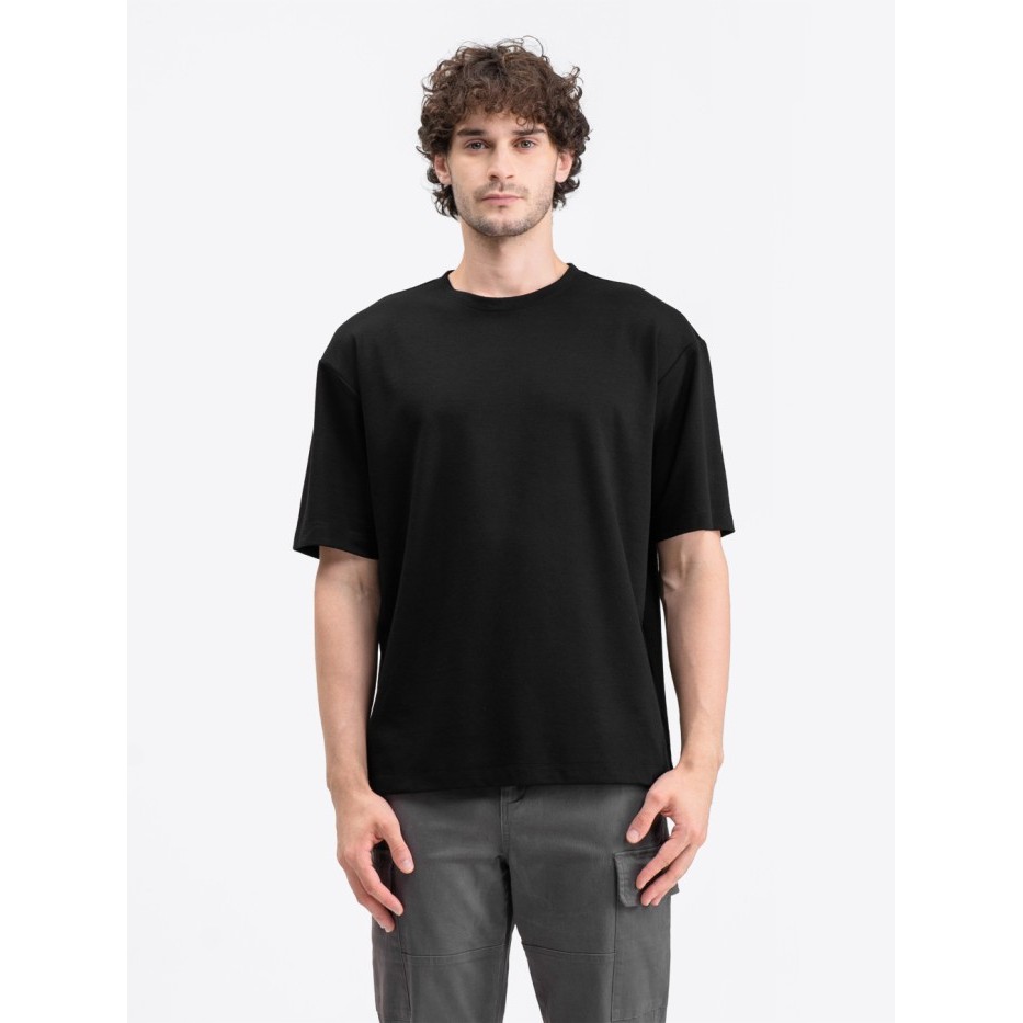 Livehaf - Boxy Ease Tee Black