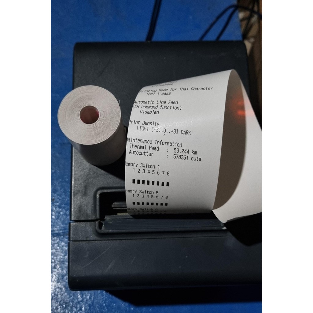 

Kertas Struk Thermal 58X40 Coreless (1 Dus Isi 100) Termal Paper Roll Diskon
