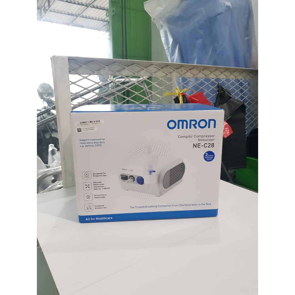 Omron NE-C28 CompAir Compressor Nebulizer/ Alat Bantu Pernafasan Omron