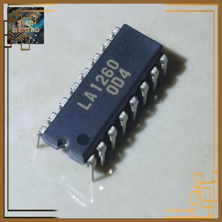 [SRE] LA1260 Dip-16 LA 1260 IC Sanyo Semicon AM FM Tuner Radio Recorder Kaset