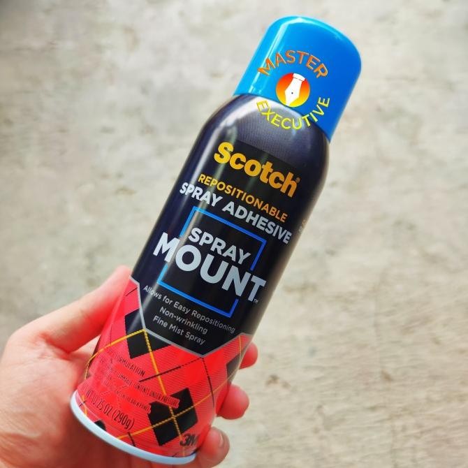 

NEW 3M Scotch Spray Mount U.S.A. - Repositionable Adhesive / Lem Semprot