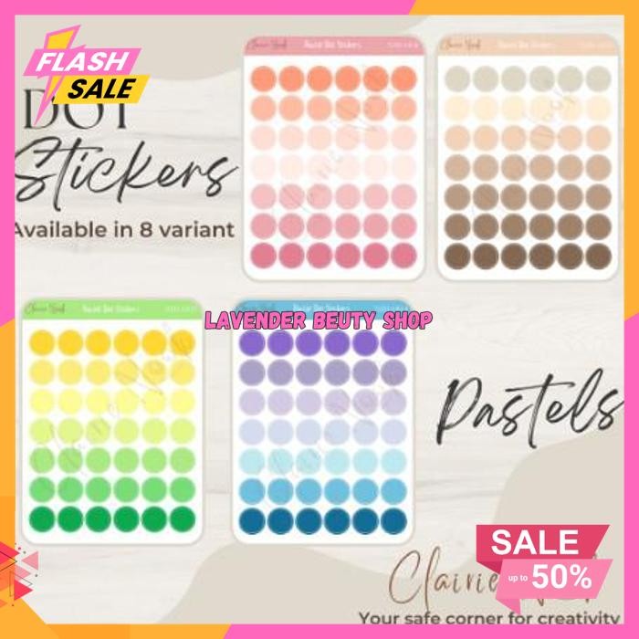 

STICKER LABEL DOT WARNA WARNI / STIKER BULAT / STIKER WARNA / DEKORASI TERBAIK