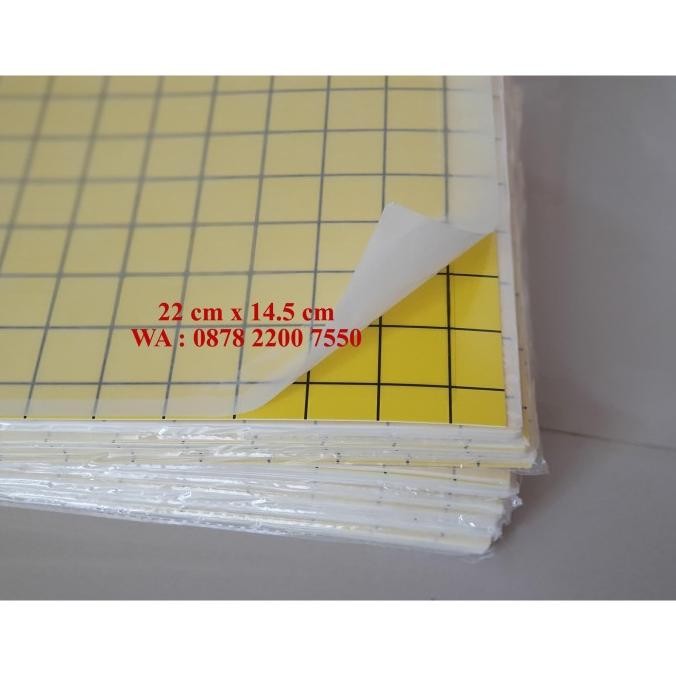 

BEBAS ONGKIR - 10 lembar Glue Pad / Glue Board / Gluepad Flycatcher Size 22 x 14,5 cm