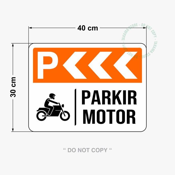 

RAMBU PARKIR MOTOR ATAU RAMBU PARKIR MOBIL 30 x 40 cm PLAT ALUMUNIUM