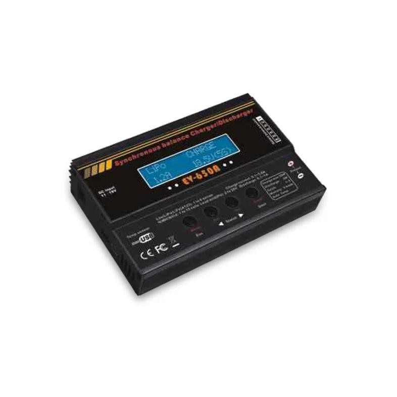 BLACK EV-650 50W 5A 1-6S LIPO BATTERY CHARGER RC CAR RC BOAT RC AIRPLANE BATTERY BALANCE CHARGER