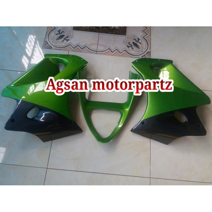 fairing bawah ninja rr old merah original Original