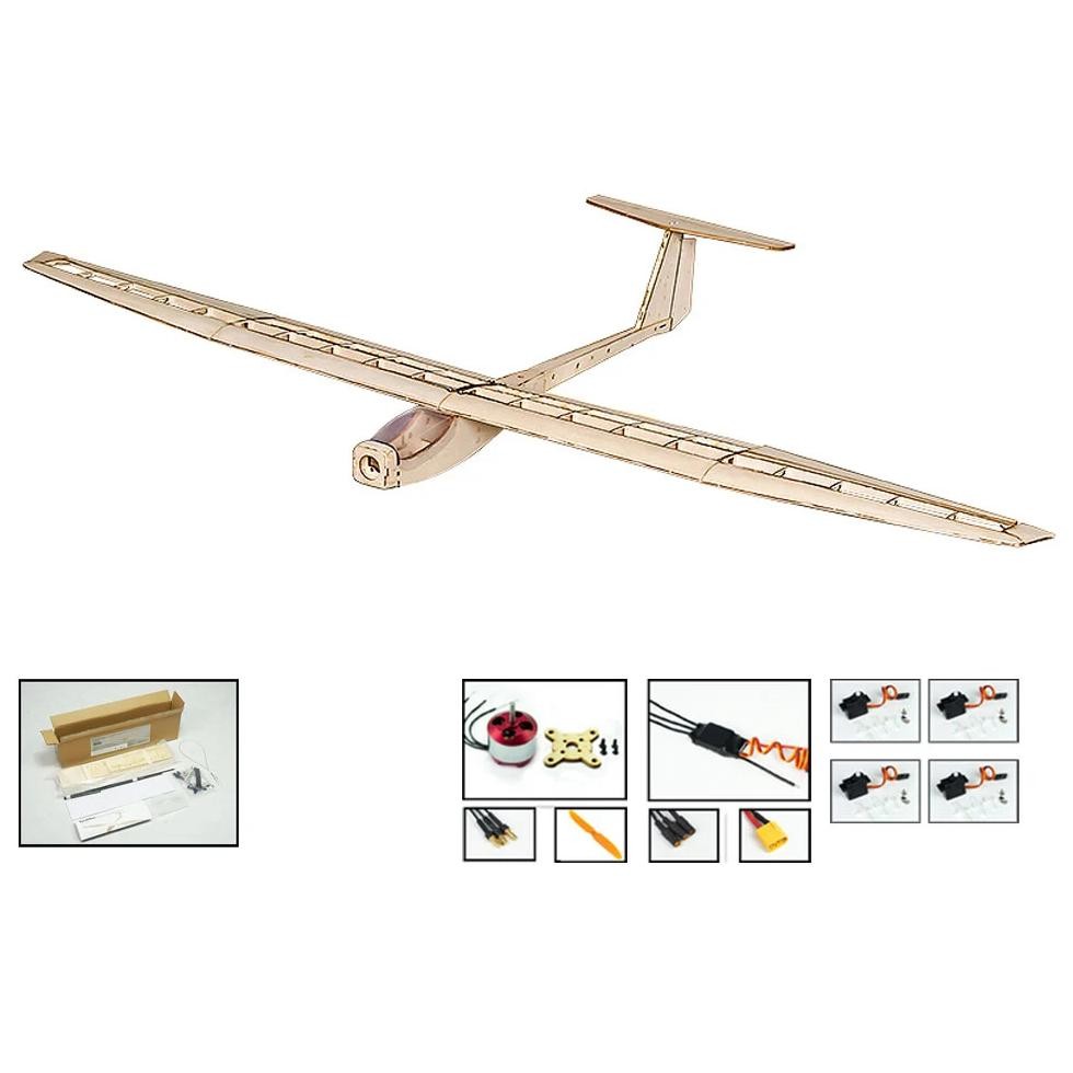 MINI DRONE DANCING WINGS HOBBY F1501 BALSA RC AIRPLANE GLIDER 1550MM WINGSPAN AIRCRAFT DIY KIT