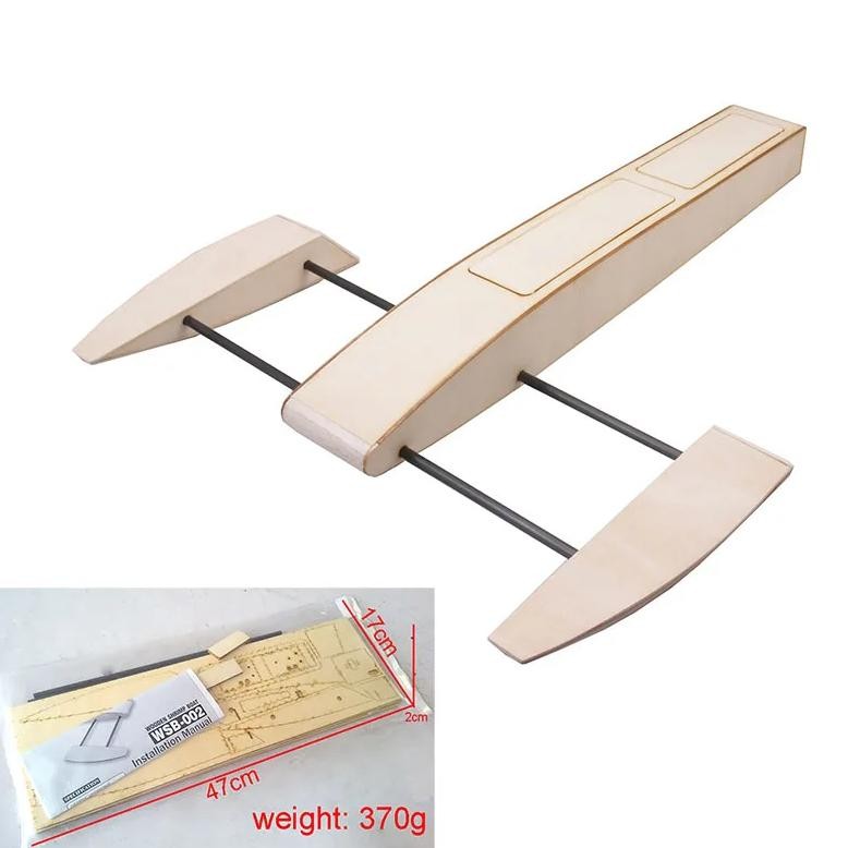 RC SHRIMP BOAT MODEL WOODEN DIY ASSEMBLY KIT RACING BOAT BRUSHLESS MOTOR FAST BOAT SHRIMP BOAT SHELL