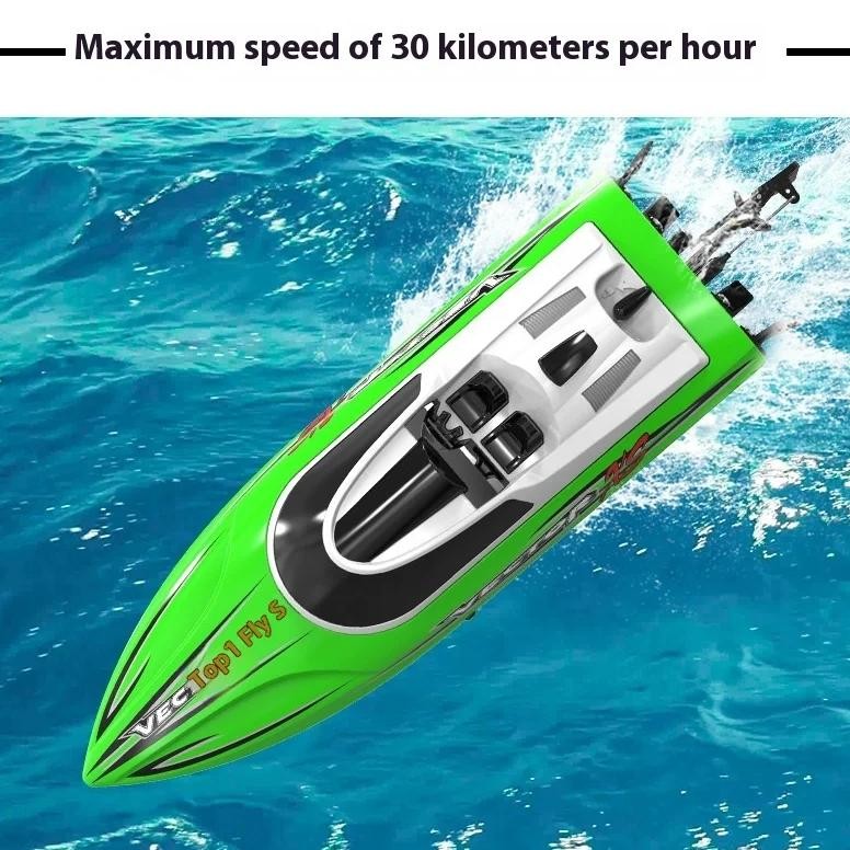 2.4G REMOTE CONTROL SPEEDBOAT HIGH-SPEED BRUSHLESS RC BOAT TOYS VECTOR XS RTR MODEL RACING SHIP KIDS