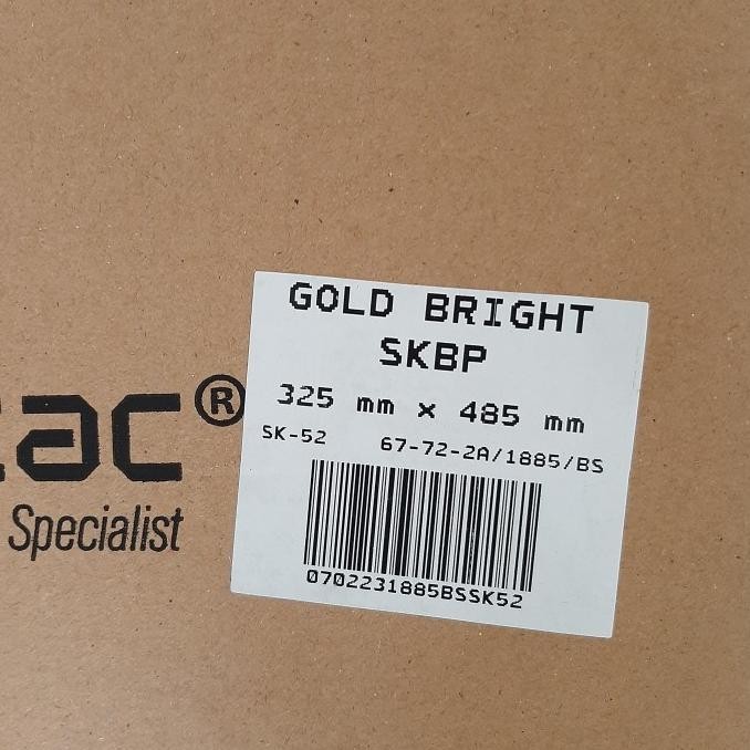 

HARGA DISC - Sticker Vinyl Quantac A3+ Gold