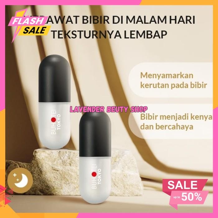 BIOAQUA X BUHOTEI DAY & NIGHT LIP SERUM SET (5ML+5ML) SERUM BIBIR PRODUK TERBAIK