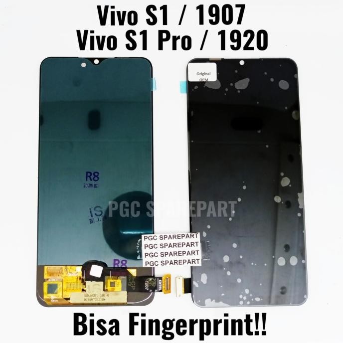 TERLARIS - Original OEM LCD Touchscreen Fullset Vivo S1 / S1 Pro Bisa Fingerprint