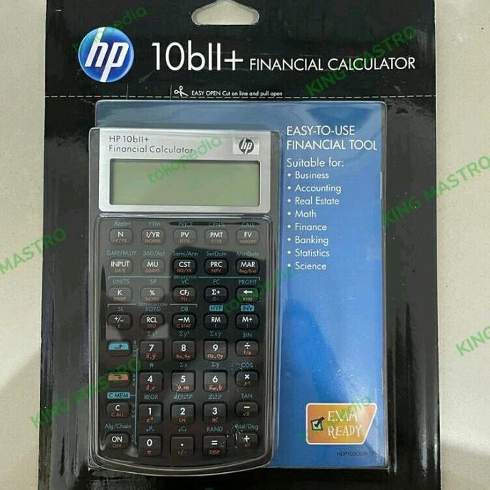 

TERMURAH - Hp 10bii+ FINANCIAL CALCULATOR