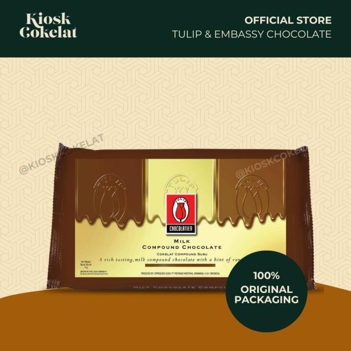 

Tulip Chocolatier Milk Compound Chocolate 1Kg