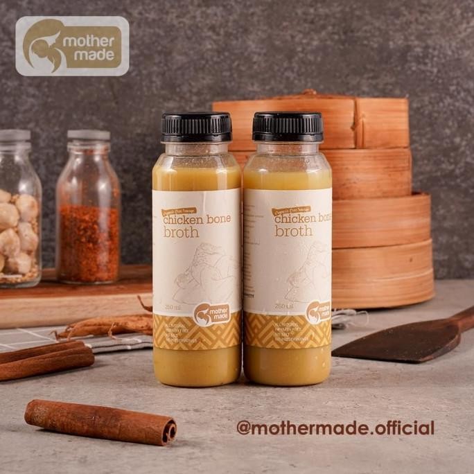 

Organic Free-Range CHICKEN Bone Broth - Kaldu Ayam Organik - (2x250ml)