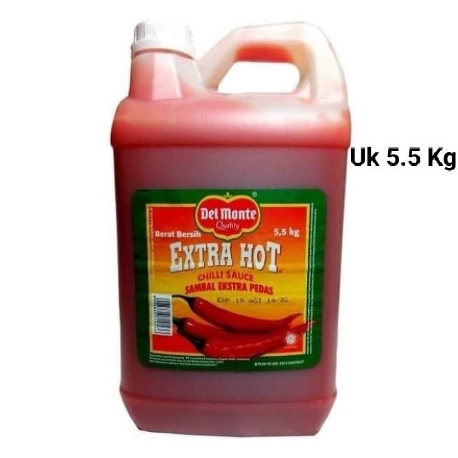 

Delmonte saos sambal jerigen 5.7.kg