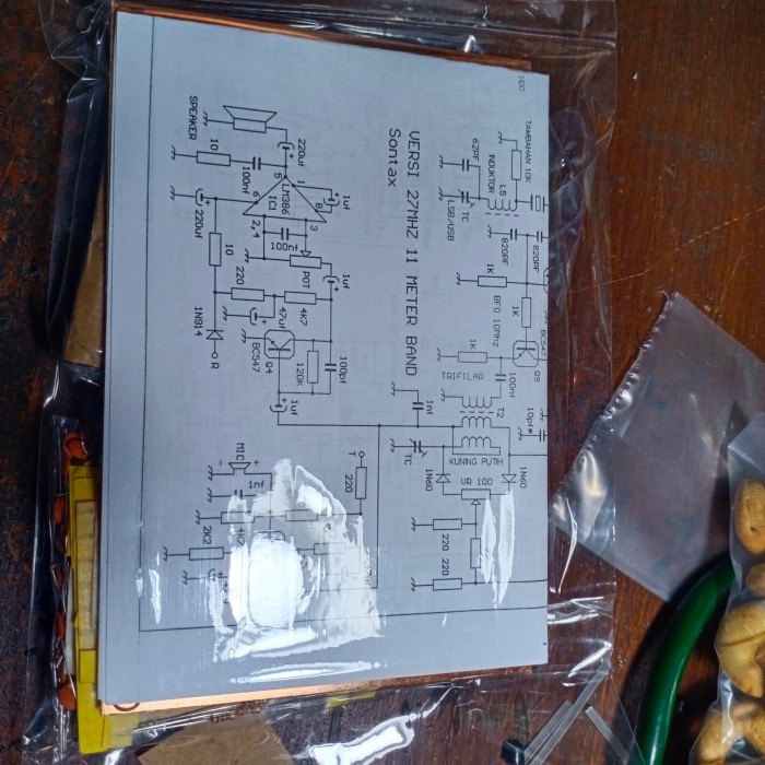 TERBARU pbc kit radio pemancar cb 27mhz 27 mhz mode ssb 11 meter band