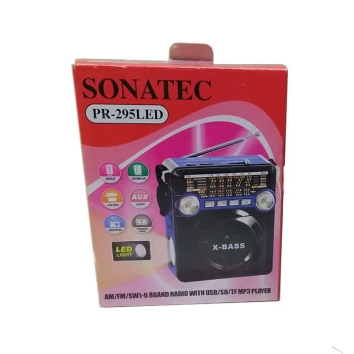 TERBARU Sonatec PR 295 Led Radio