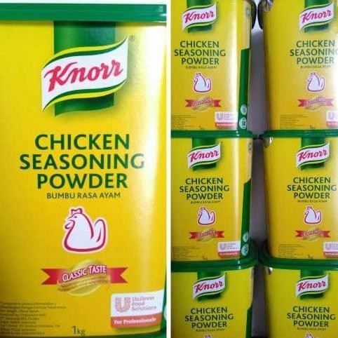 

Knorr Chicken Seasoning Powder / Classic Taste / Kaldu Ayam - 1Kg Terlaris