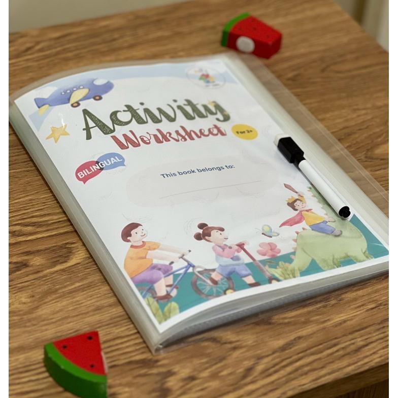 

Sp - Activity Worksheet - Lembar Kerja Aktivitas Kasi - Buku Belajar Anak Usia Dini Toddler Paud - Lembar Kerja Hapus / Activity Worksheet Series - Lembar Kerja Aktivitas Kasi - Buku Belajar Anak Usia Dini Toddler Paud