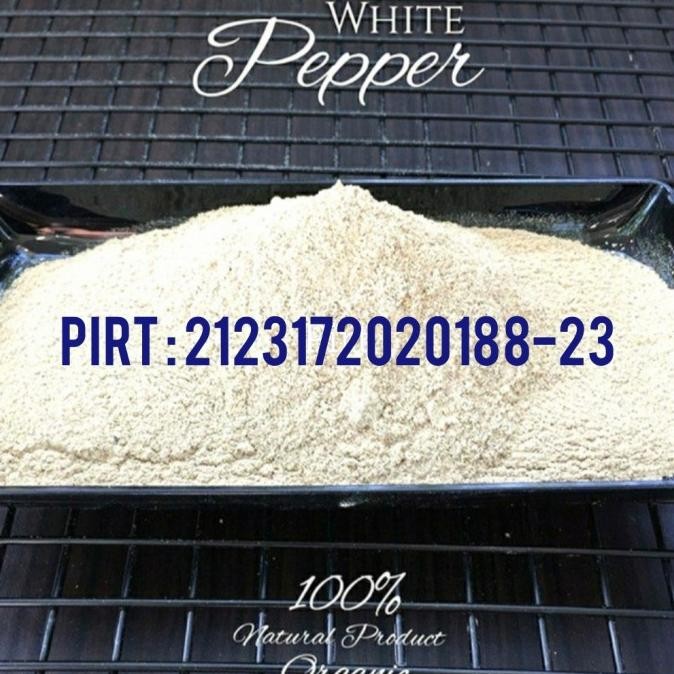 

Lada putih food grade/ white pepper powder/ Merica bubuk-1 Kg