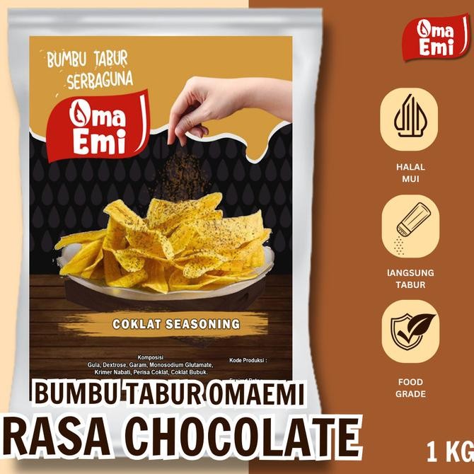

BUMBU TABUR COKLAT SEASONING HALAL KUALITAS TERJAMIN 1 KG